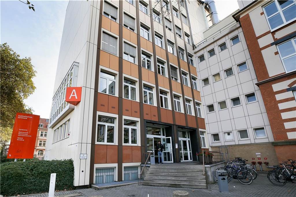 Kann sich die FH Dortmund die Brandmängel-Sanierung nicht doch sparen? Im Gebäude A des FH-Campus an der Sonnenstraße gab es Pfusch am Bau: Das Hochhaus erfüllt nicht die Brandschutzvorschriften.