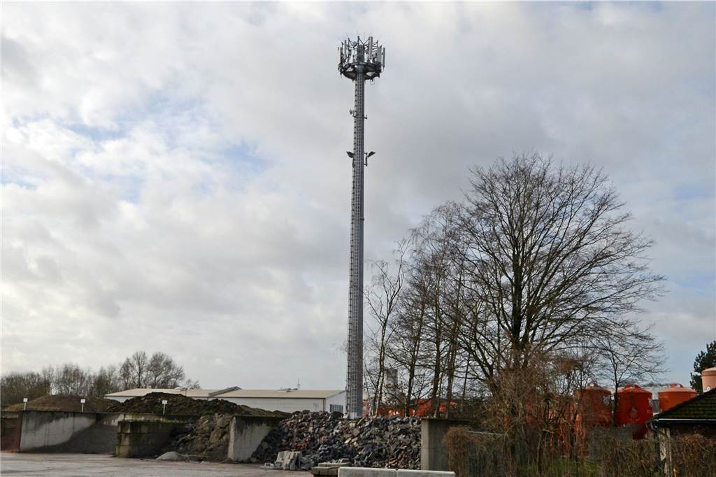 Unternehmen im Gewerbegebiet Wulfen müssen länger auf den Glasfaseranschluss warten Im Gewerbegebiet Köhl lassen sich mehrere Firmen über eine Richtfunklösung versorgen.