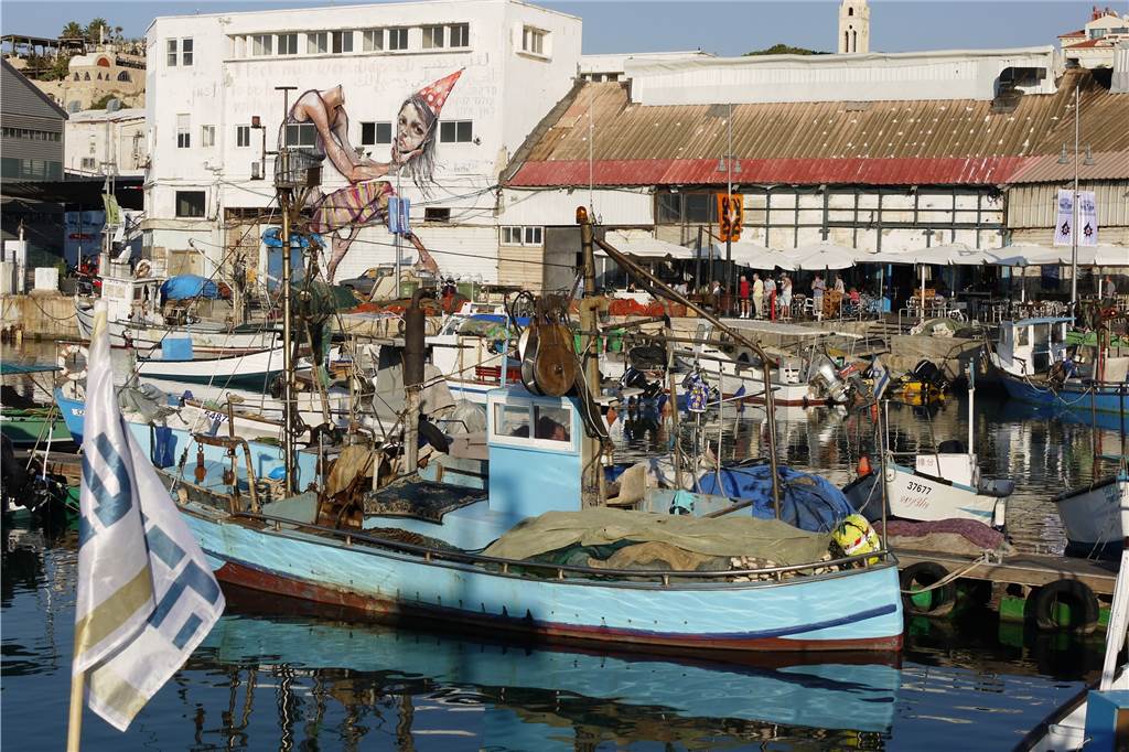 Hertenerin berichtet über Haifa: Die israelische Bevölkerung zerbricht Im Hafen von Tel Aviv-Jaffa.