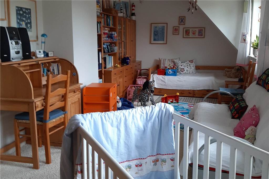 „Ruhestand“ nach zwölf Jahren als Bereitschaftspflegemutter Ausgestattetes Kinderzimmer