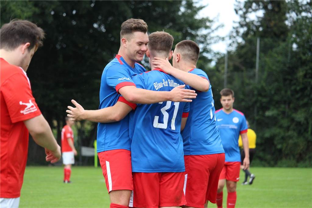 Zu viele Spieler aus der Ersten eingesetzt: SV Afferde verliert Punkt am Grünen Tisch Im Hinspiel jubelte BR Billmerich, dank eines 6:2-Auswärtssieges. Das Rückspiel endete 3:3 - Billmerich bekam die drei Punkte dennoch zugesprochen; das Spiel wurde nachträglich mit 2:0 für die Blau-Roten gewertet.