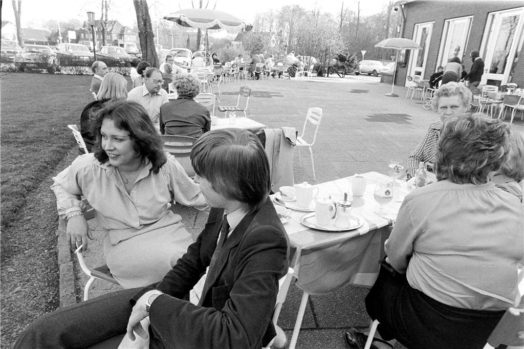 Im Jahr 1979 gab es in Cappenberg bei Kreutzkamp noch einen Biergarten, der sehr gut besucht war.