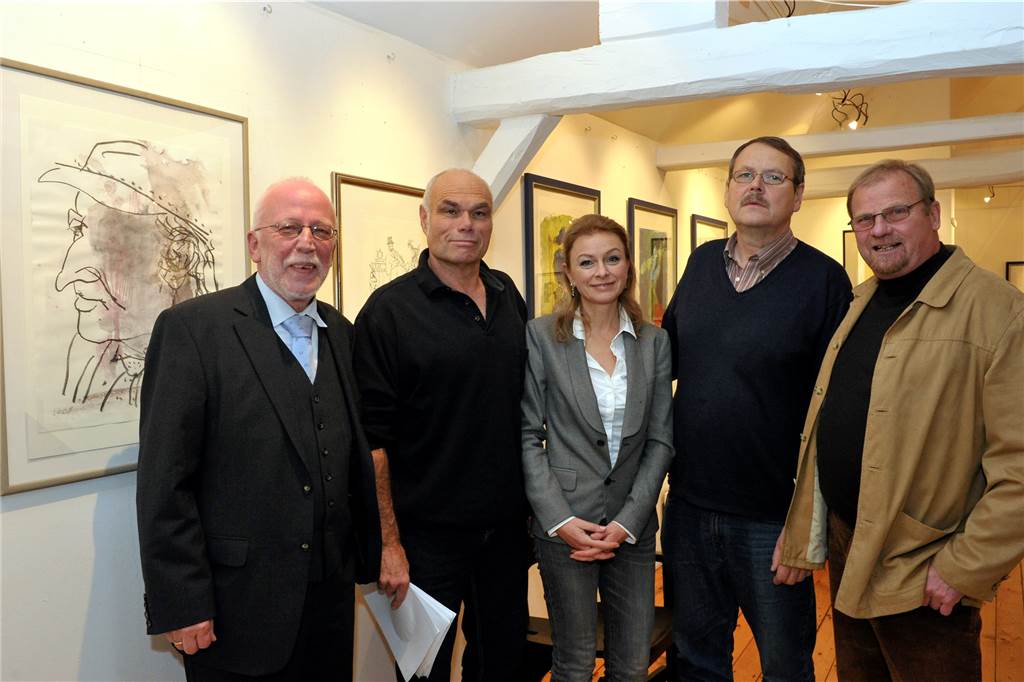 Im Jahr 2011 war auch das Kinofest mit seinen Gästen in der Galerie zu Besuch. 