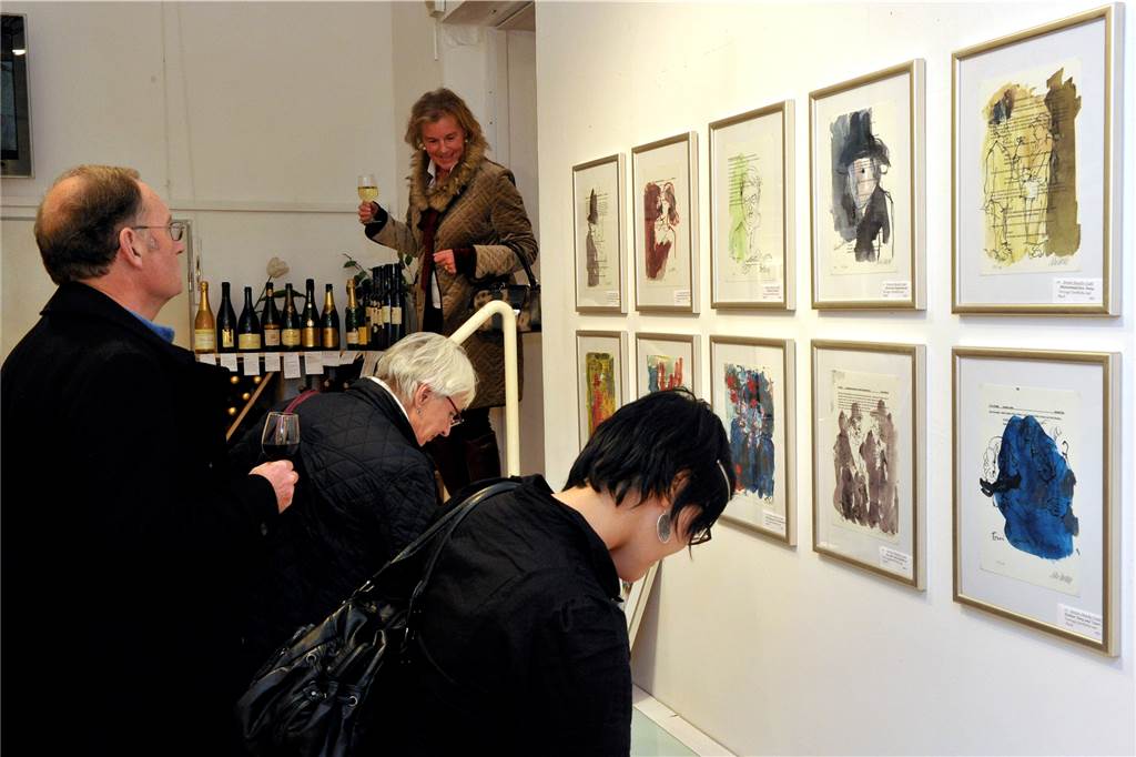 Im Jahr 2011 war auch das Kinofest mit seinen Gästen in der Galerie zu Besuch. 