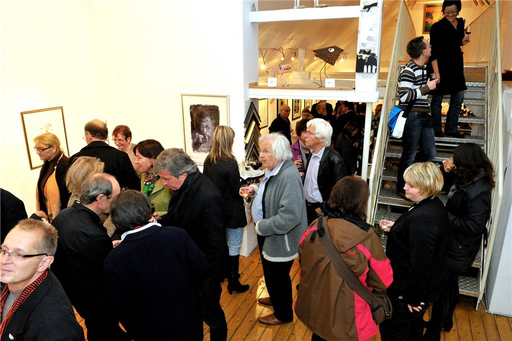 Im Jahr 2011 war auch das Kinofest mit seinen Gästen in der Galerie zu Besuch. 
