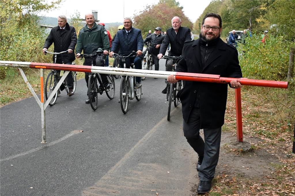 Borkenberge: Erstes Projekt im Moor vor Abschluss - offene Fragen bleiben Im Jahr 2018 war die nördliche Ringstraße, die von Sythen in Richtung Seppenrade führt, offiziell freigegeben worden.