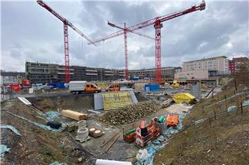 Im "Kaiserquartier" in der östlichen Innenstadt kommen bald 134 neue Mietwohnungen auf den Markt - allerdings frei finanziert.