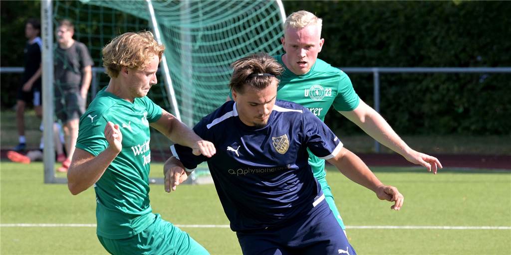 Kreispokal und ein kleines Derby: Die besten Bilder vom Lüner Fußballwochenende Im kleinen Derby trafen die zweiten Mannschaft von Westfalia Wethmar und BW Alstedde aufeinander.