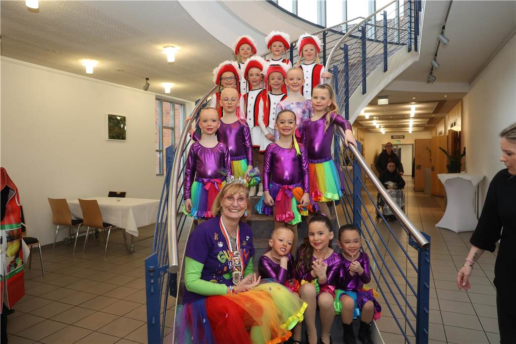 Im Kolpingsaal wurde am Samstag (15. Februar) der Werner "Karneval mit Kaffeeklatsch" gefeiert.
