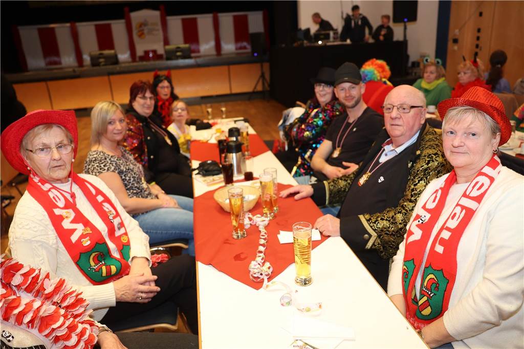 Im Kolpingsaal wurde am Samstag (15. Februar) der Werner "Karneval mit Kaffeeklatsch" gefeiert.