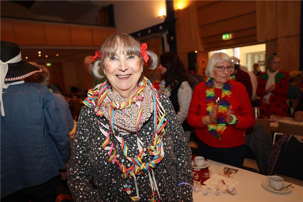 Im Kolpingsaal wurde am Samstag (15. Februar) der Werner "Karneval mit Kaffeeklatsch" gefeiert.