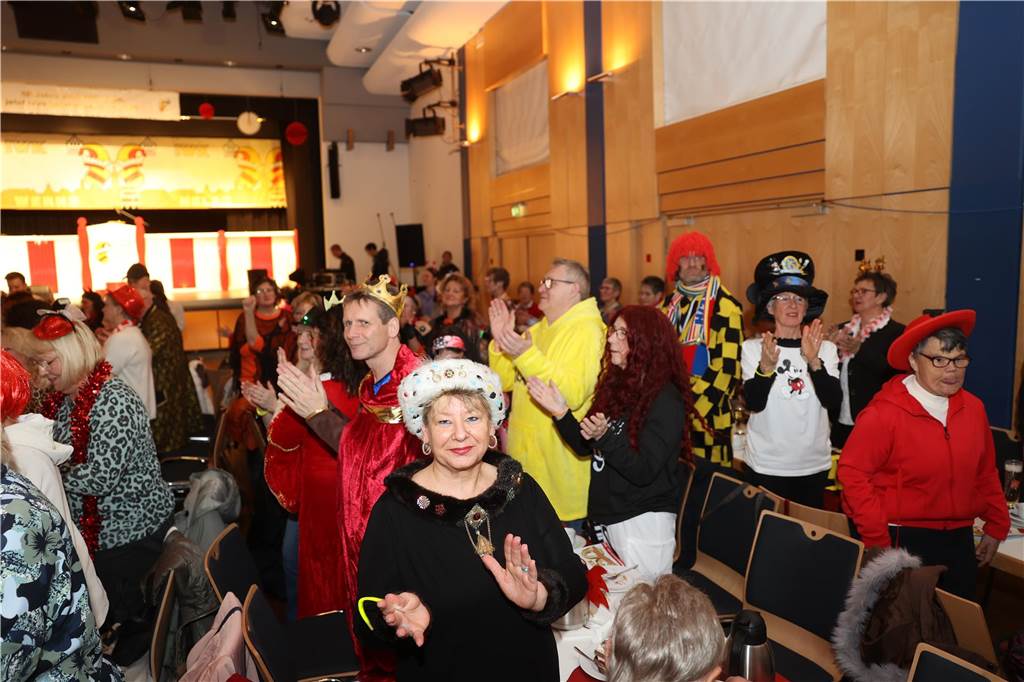 Im Kolpingsaal wurde am Samstag (15. Februar) der Werner "Karneval mit Kaffeeklatsch" gefeiert.
