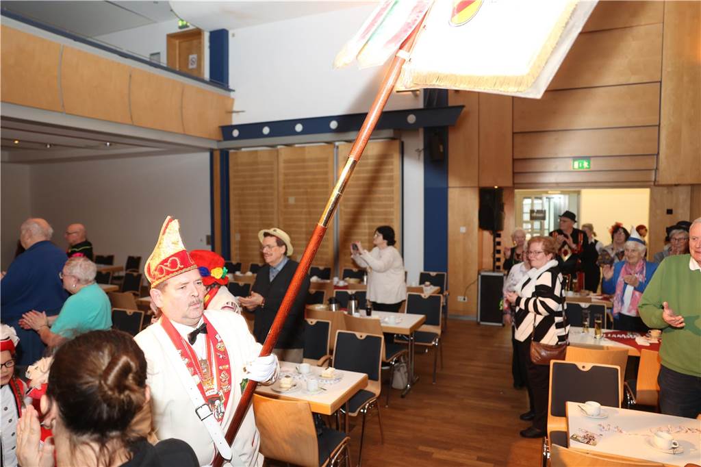 Im Kolpingsaal wurde am Samstag (15. Februar) der Werner "Karneval mit Kaffeeklatsch" gefeiert.