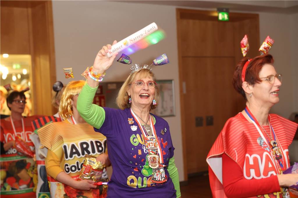 Im Kolpingsaal wurde am Samstag (15. Februar) der Werner "Karneval mit Kaffeeklatsch" gefeiert.