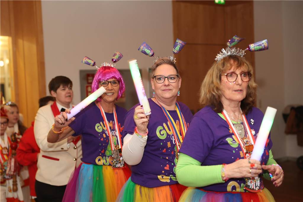 Im Kolpingsaal wurde am Samstag (15. Februar) der Werner "Karneval mit Kaffeeklatsch" gefeiert.