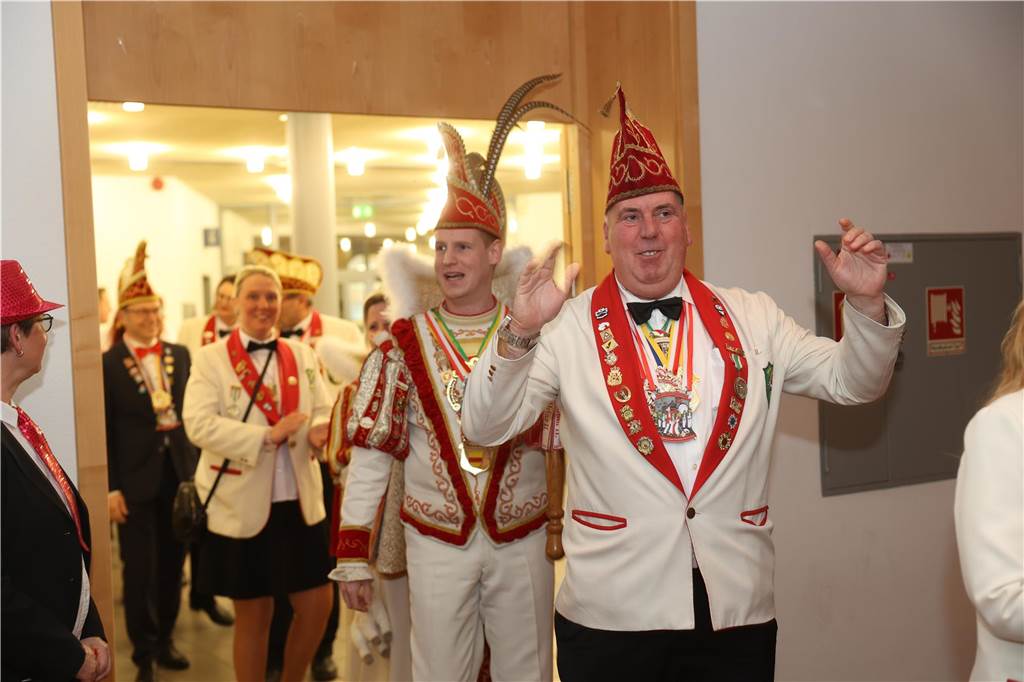 Im Kolpingsaal wurde am Samstag (15. Februar) der Werner "Karneval mit Kaffeeklatsch" gefeiert.