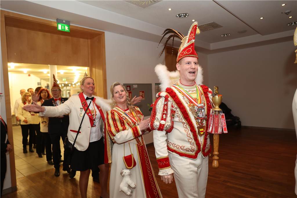 Im Kolpingsaal wurde am Samstag (15. Februar) der Werner "Karneval mit Kaffeeklatsch" gefeiert.