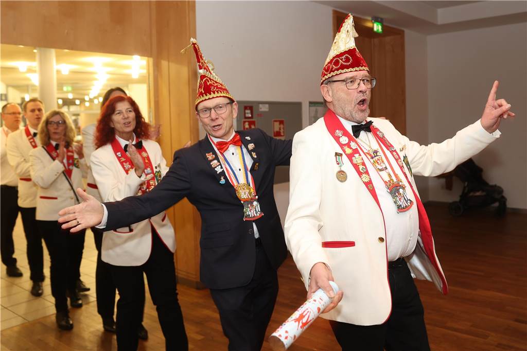 Im Kolpingsaal wurde am Samstag (15. Februar) der Werner "Karneval mit Kaffeeklatsch" gefeiert.