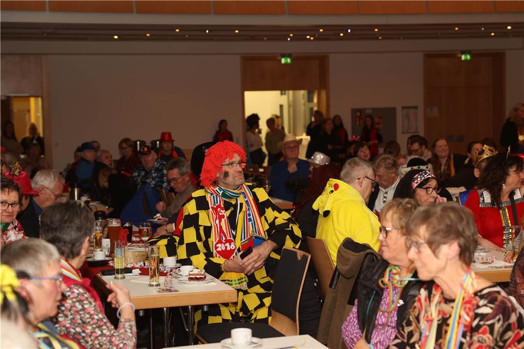 Im Kolpingsaal wurde am Samstag (15. Februar) der Werner "Karneval mit Kaffeeklatsch" gefeiert.