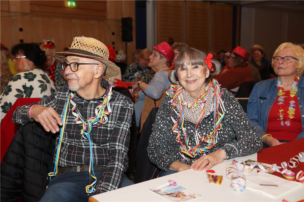 Im Kolpingsaal wurde am Samstag (15. Februar) der Werner "Karneval mit Kaffeeklatsch" gefeiert.