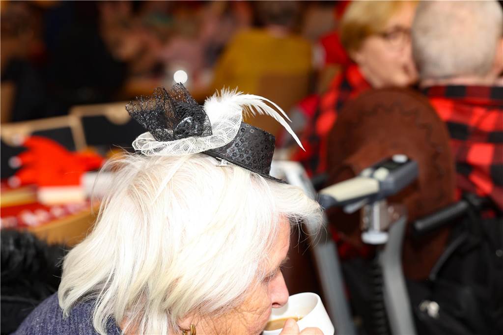 Im Kolpingsaal wurde am Samstag (15. Februar) der Werner "Karneval mit Kaffeeklatsch" gefeiert.
