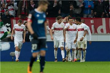 Im März 2016 verloren die Hoffenheimer mit 1:5 beim VfB Stuttgart. Foto: Daniel Maurer