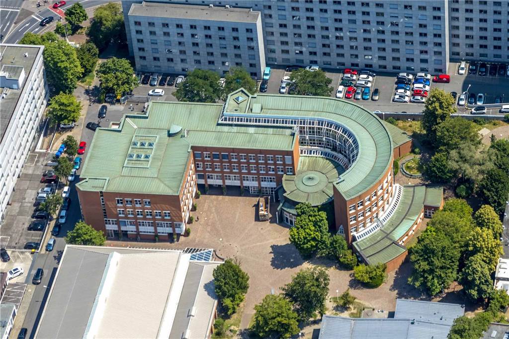 Im Mallinckrodt-Gymnasium am Südrandweg sind alle Klassenräume mit Luftreinigungsgeräten ausgestattet.