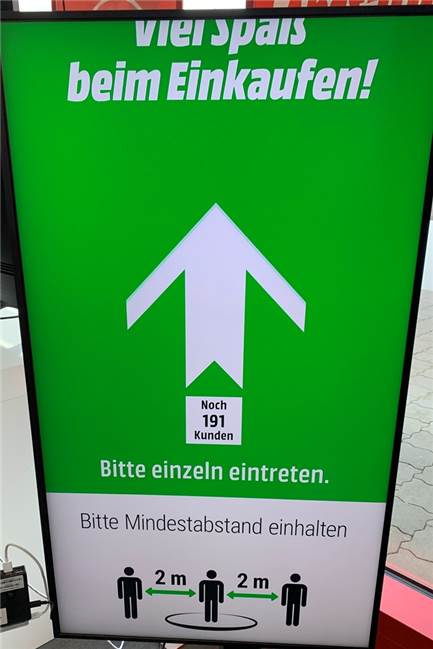 Black Friday in Dorsten: Schnäppchenjagd in geordneten Bahnen Im MediaMarkt wird auf Einlasskontrollen, elektronische Zähltafel und Hygiene gesetzt: Der Black Friday kann kommen.