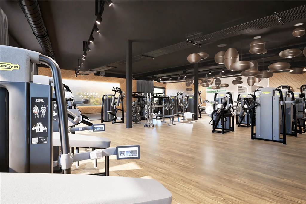 Familie Langer investiert in moderne Trainingsfläche im Sportforum Im Modell ließen sie sich nicht abbilden, aber die neuen Geräte im Trainingsbereich kommen von Gym80. Der Hersteller produziert in Deutschland, unter anderem in Gelsenkirchen.