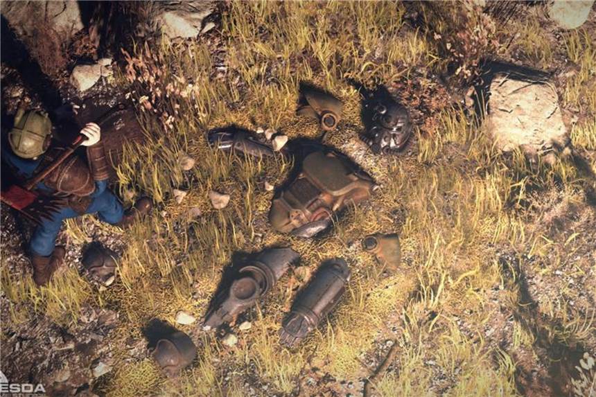 Bethesda will „Fallout 76“ für PC online selbst vertreiben Im neuen „Fallout 76“ erkunden Spieler das von einem Atomkrieg verwüstete West Virginia einer leicht unterschiedlichen Zeitlinie. Foto: Bethesda/dpa-tmn