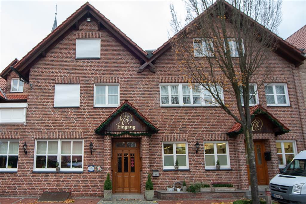 Im Ortskern von Ammeloe ist das Hotel und Restaurant „Am Kring“ zu finden.