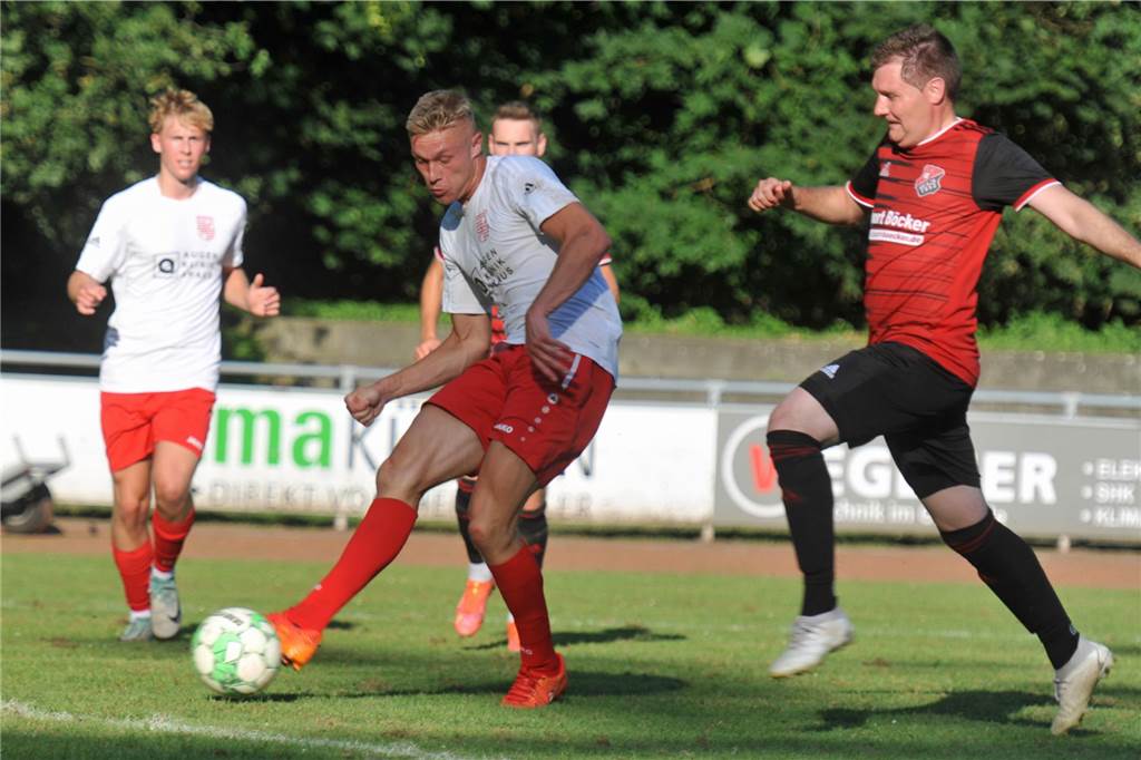 SF Graes müssen Abgänge kompensieren Im Rahmen der Stadtmeisterschaft trafen Thomas Kortbuß (r.) und die Graeser auch auf Eintracht Ahaus.