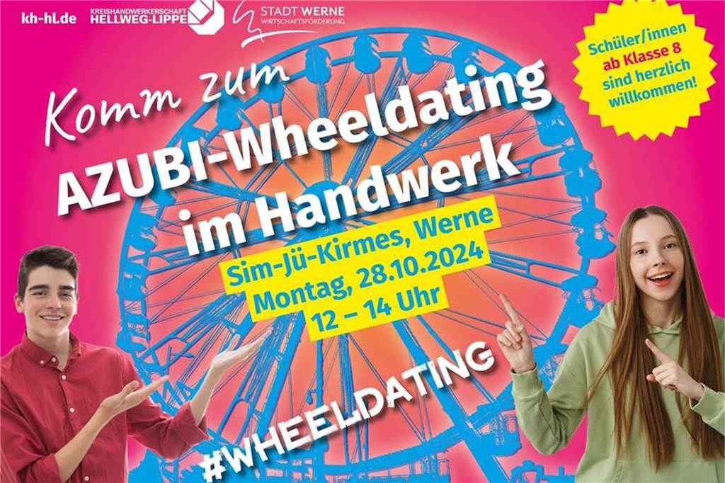 Spannende Aktion auf der Sim-Jü: Ausbildungs-Börse im Riesenrad Im Riesenrad sollen potenzielle Azubis und Betriebe auf lockere Art und Weise Kontakte knüpfen.