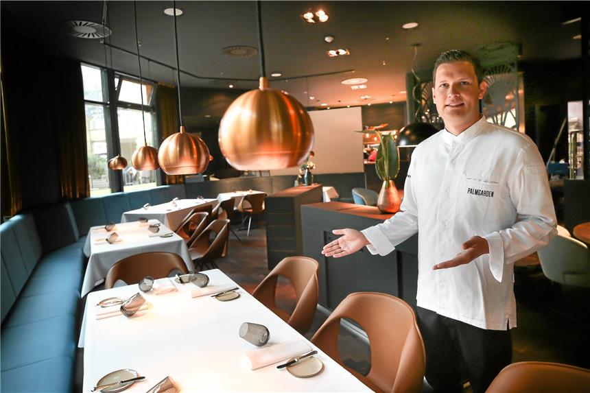 Kein neuer Stern am Dortmunder Gourmethimmel Im September feierte Michael Dyllong Neueröffnung im frisch renovierten „Palmgarden“.