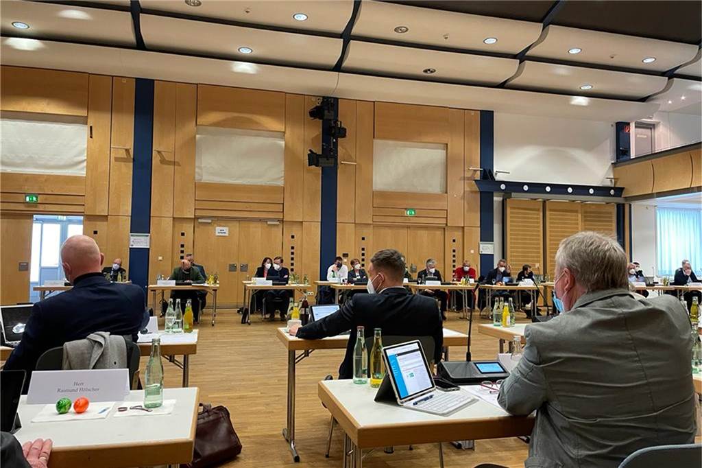 Haushalt 2022 für Werne mehrheitlich verabschiedet - aber eine Partei stimmt dagegen Blick auf den Stadtrat