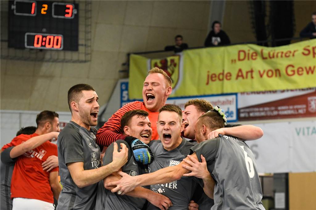 Stadtsportverband fällt Entscheidung über Hallenstadtmeisterschaft in Lünen Im vergangenen Jahr feierte der BV Brambauer überraschend den Titelgewinn.