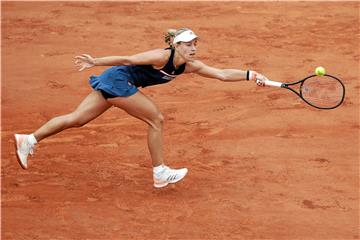 Im Viertelfinale der French Open war für Angelique Kerber gegen Simona Halep Schluss.