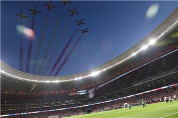 Im Wanda Metropolitano zu Madrid findet am 21. April das spanische Pokalfinale zwischen dem FC Barcelona und dem FC Sevilla statt. Foto: Juan Carlos Rojas