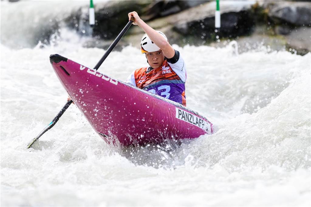 Im Wildwasser von Krakau will Jannemien Panzlaff den Endlauf der besten Zehn erreichen.