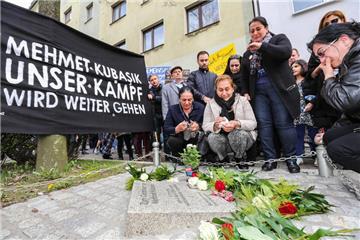 Im Zentrum des Tages stand die Trauer um Mehmet Kubasik.