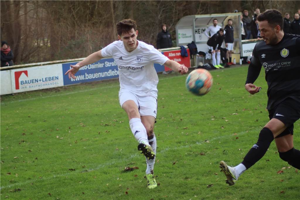 Karrieresprung: A-Liga-Kicker aus dem Ostvest wechselt in die Westfalenliga Immer im Vorwärtsgang: Ahsens Mittelfeldakteur Niklas Laudahn.