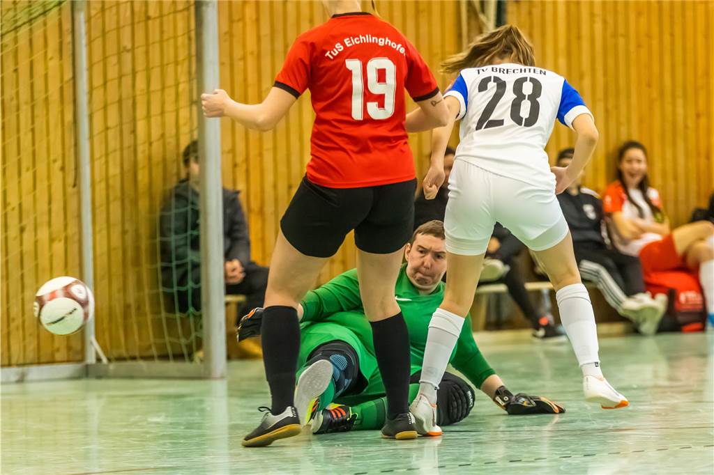 Impression vom Finaltag beim Dortmunder Hallenmasters der Frauen. Borussia Dortmund setzte sich im Finale gegen den TV Brechten durch und feierte den Sieg.