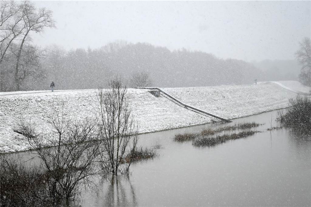 Impressionen aus dem verschneiten Dorsten