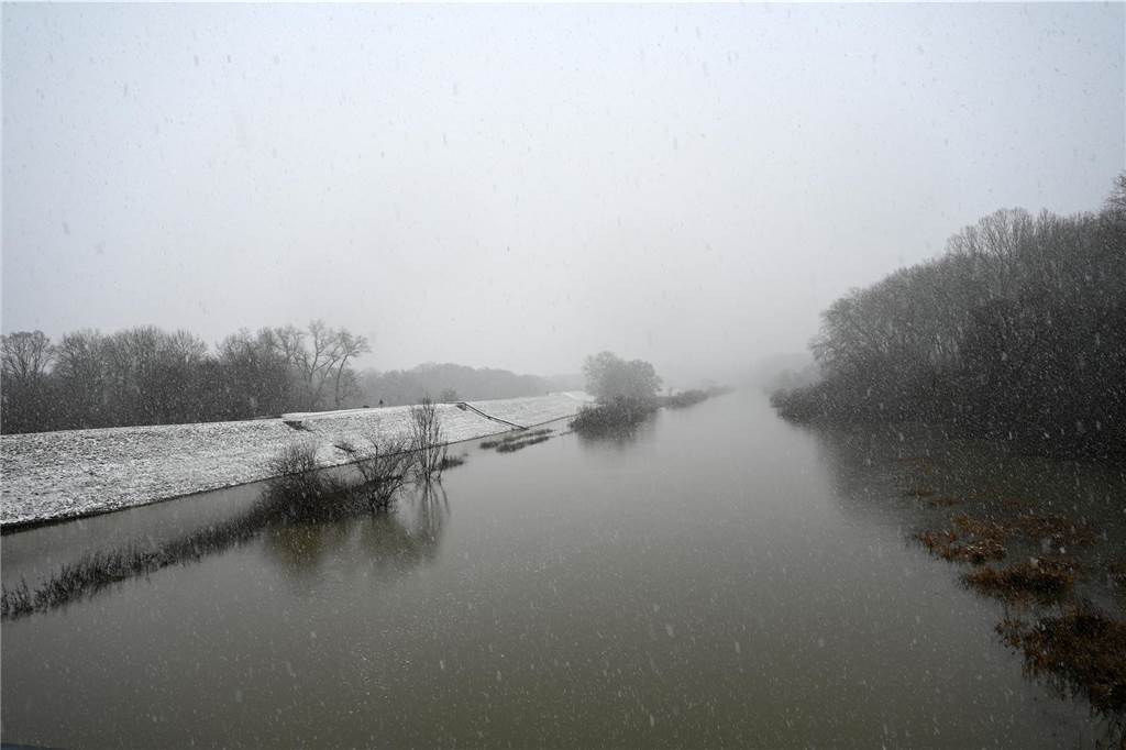 Impressionen aus dem verschneiten Dorsten