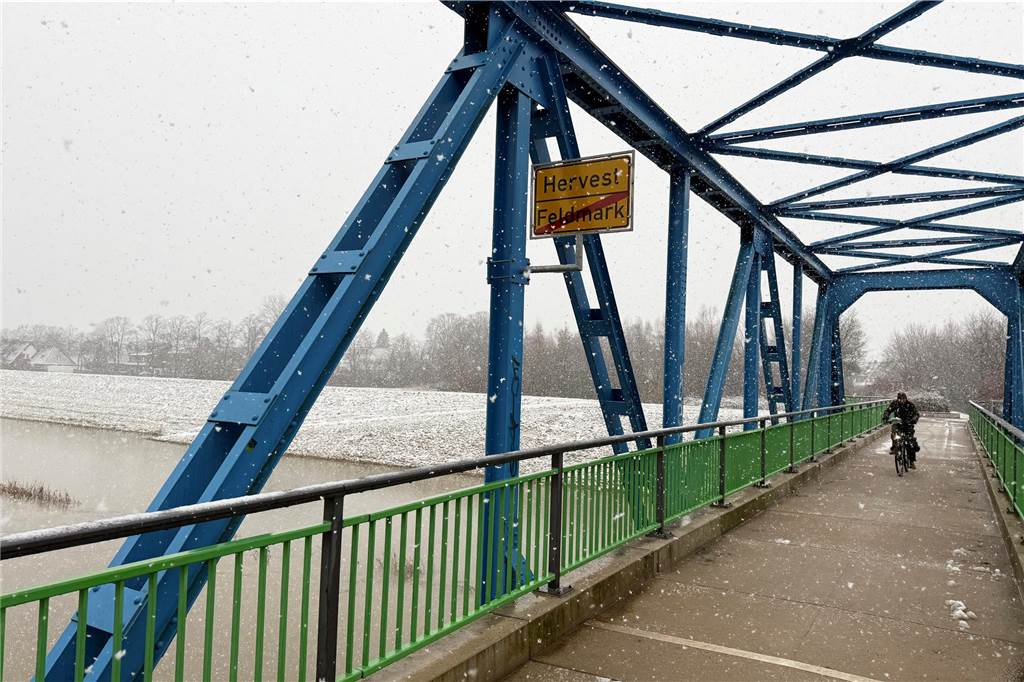 Impressionen aus dem verschneiten Dorsten