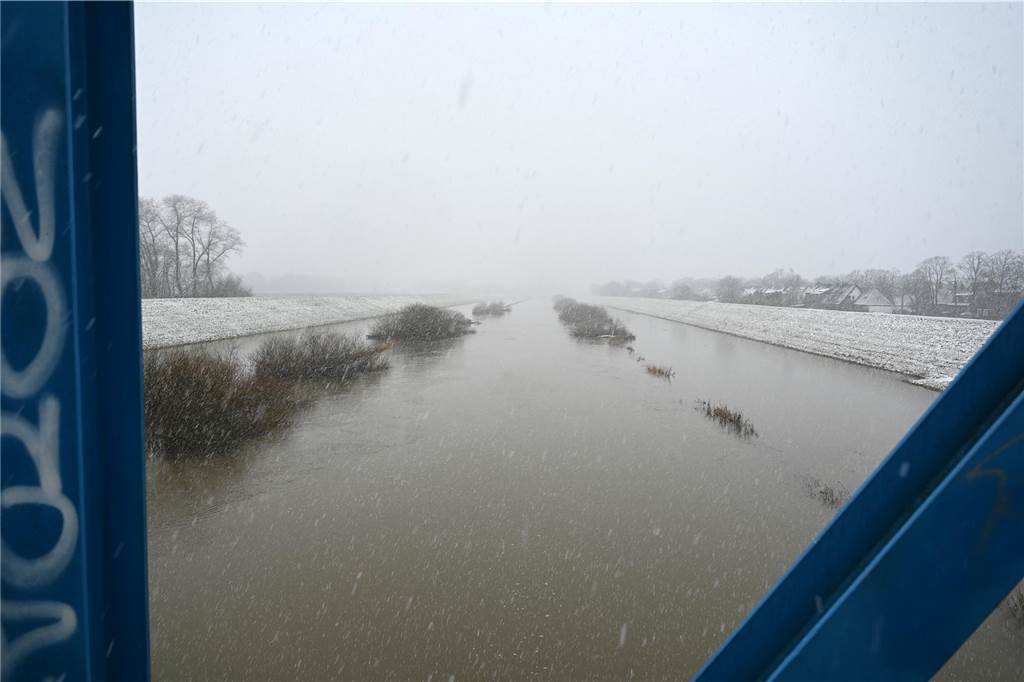 Impressionen aus dem verschneiten Dorsten