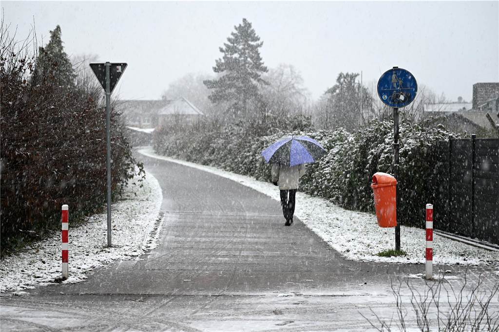 Impressionen aus dem verschneiten Dorsten