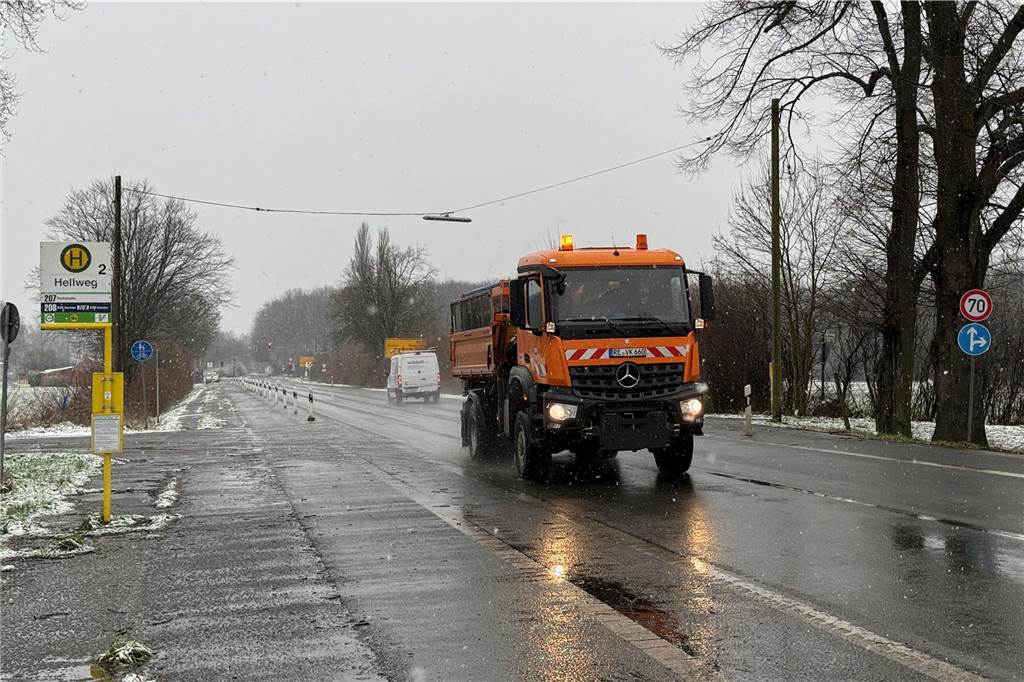 Impressionen aus dem verschneiten Dorsten