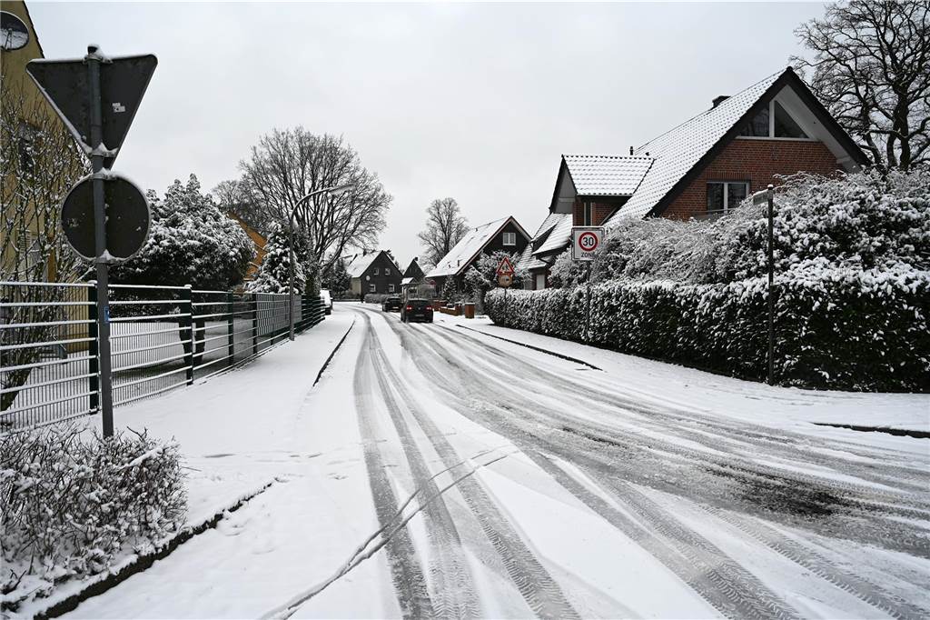 Impressionen aus Wulfen zum Wintereinbruch.