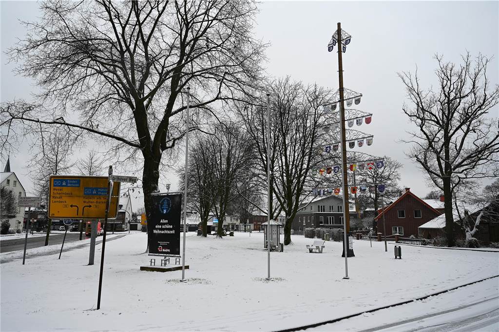Impressionen aus Wulfen zum Wintereinbruch.